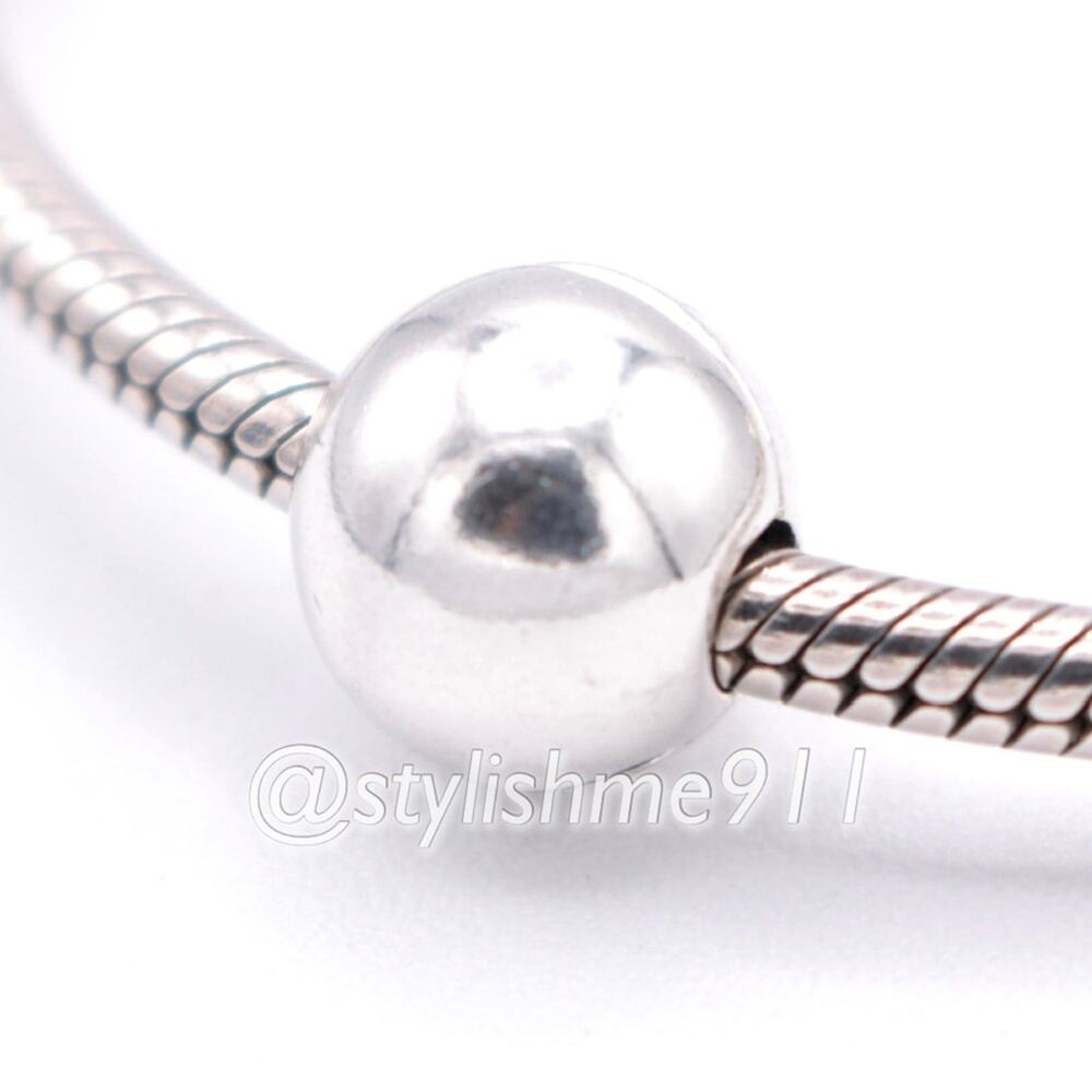 Authentic Pandora Retired Sterling Silver Sphere Clip - 791000